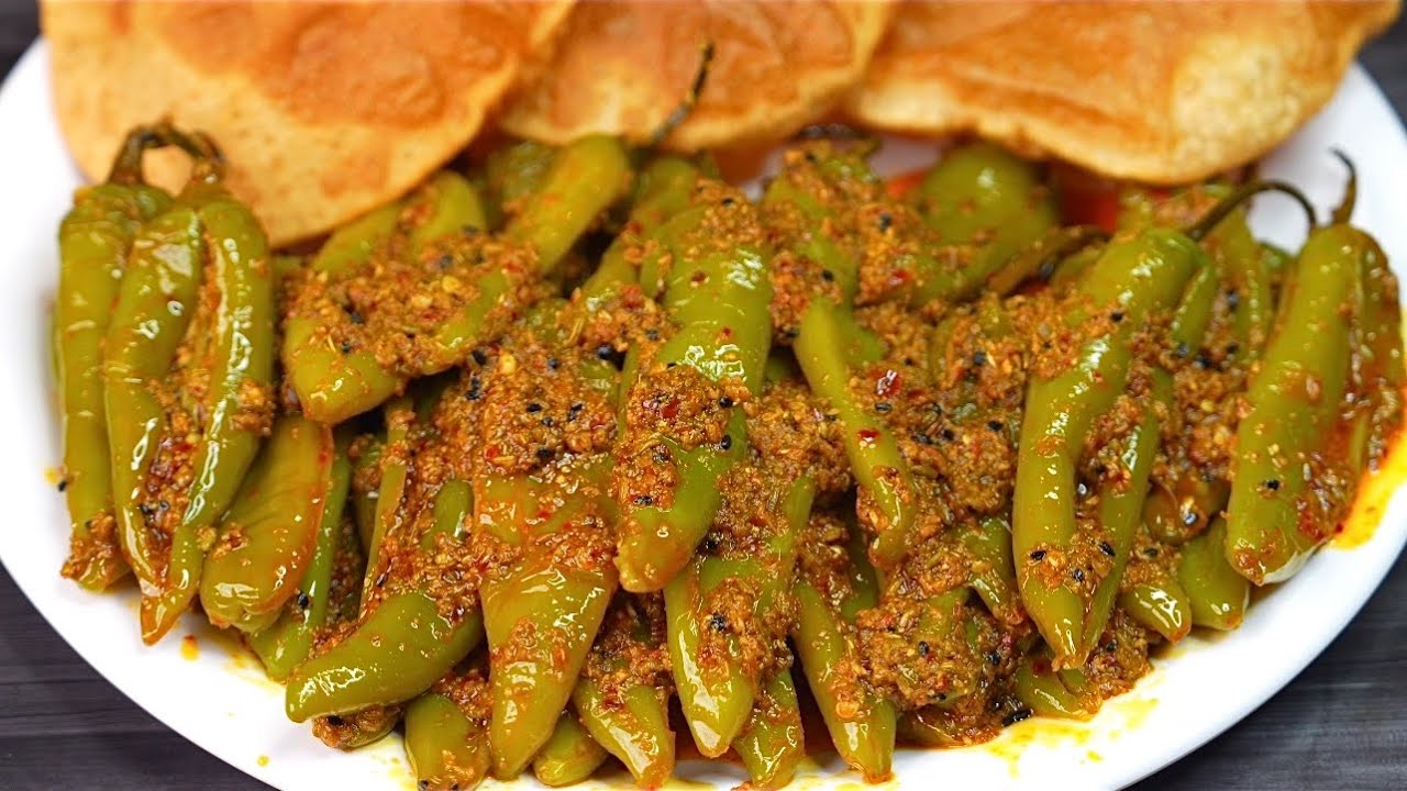 अगर मिर्च फ्राई ऐसे बनाओगे तो बिना भूख भी 4 रोटी इसी से खाओगे | Mirchi Fry | Hari Mirch Fry Recipe