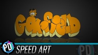 Speed Art: "Garfield" screenshot 5