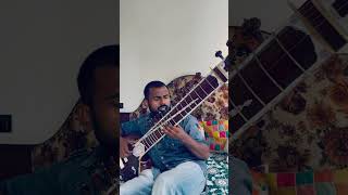 A few notes #sitar #randommusic #firstshortvideo #firstlove #sitarist #composer #sounddesigner #love