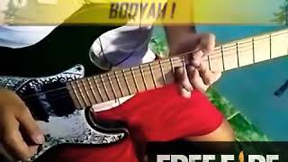 Lagu BOOYAH (FF) versi gitar listrik