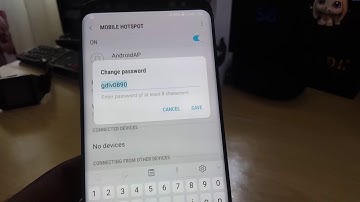 Enable or Disable Mobile Hotspot WiFi on Galaxy S8,S9 or Note 8 Easy