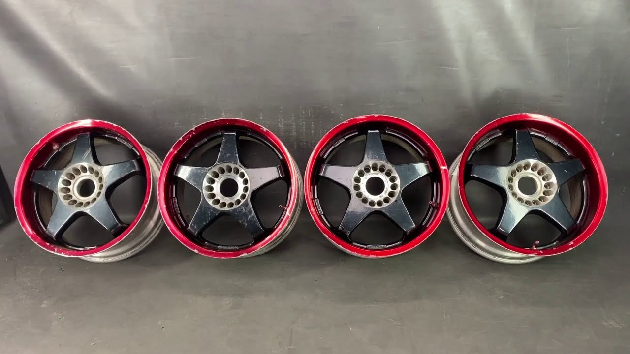 CRIMSON RACING SPARCO 2 piece 16x7j +37 / 16x8j +32 5×114.3