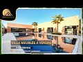 Villa contemporaine meuble  vendre rsidentielle jardin et piscine route ouarzazate marrakech