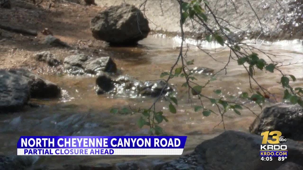 North Cheyenne Canyon Road partial closure YouTube