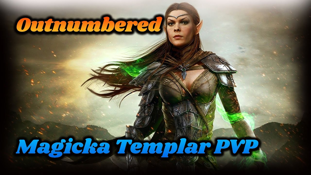 Outnumbered Magicka Templar PvP Commentary - Markarth DLC