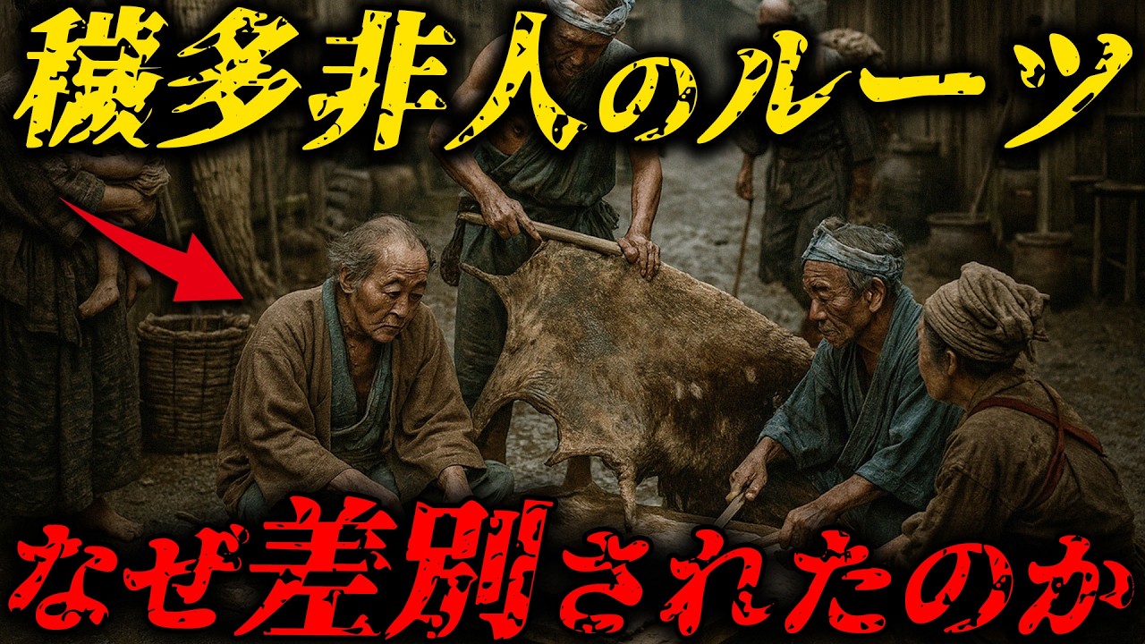 穢多非人はなぜ生まれた?知られざる身分制度の闇とは?【ゆっくり解説】 - YouTube