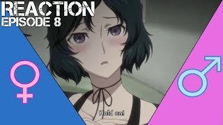 Steins Gate REACTION - Boy or Girl? | Anime - Episode 8