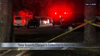 3 formally charged in shooting death on Madison's north side