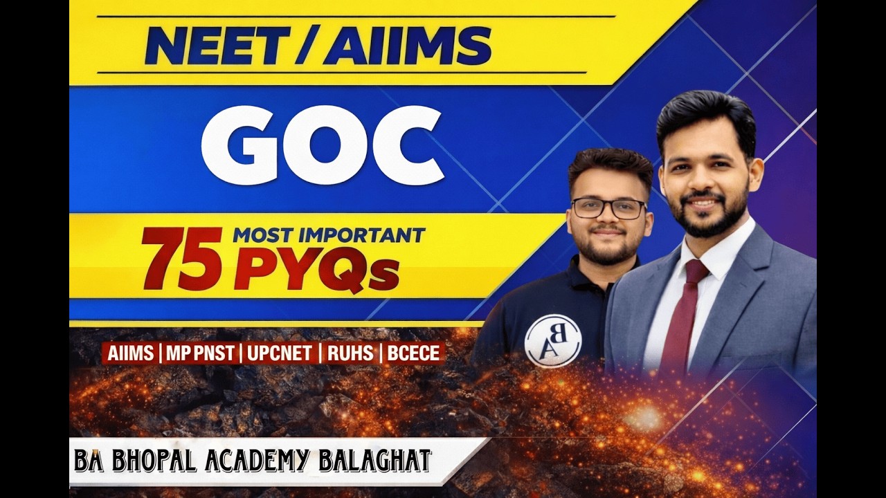 PNST 2026 | CHEMISTRY GOC (General Organic Chemistry) MOST IMP 75 QUESTION SOLUTION |