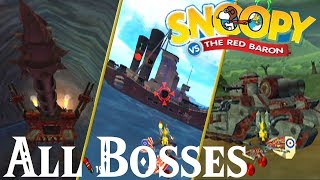 Snoopy vs The Red Baron // All Bosses