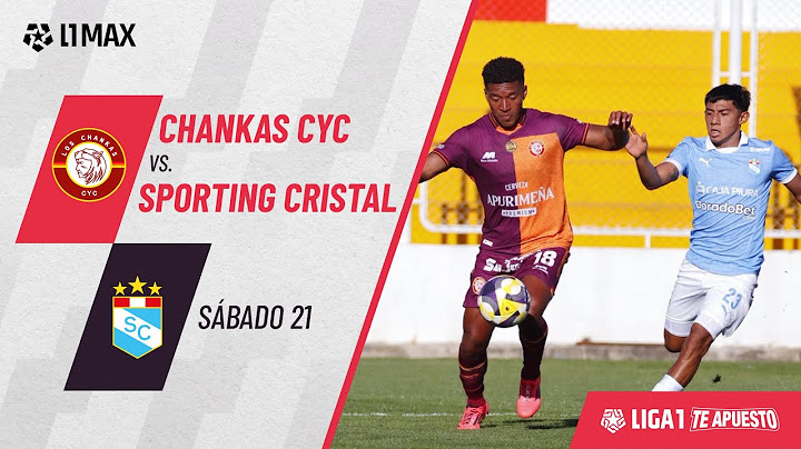 Chankas CYC 3-1 Sporting Cristal: resumen extendido del partido | Fecha 16 | Torneo Apertura 2025