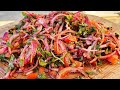 Super Delicious Fresh Salad Recipe! Don't eat kebab without this salad!