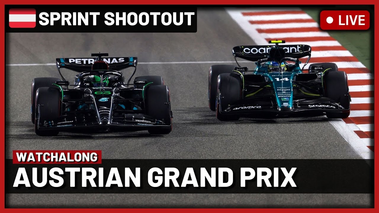 F1 Live - Austrian GP Sprint Shootout Watchalong Live timings + Commentary