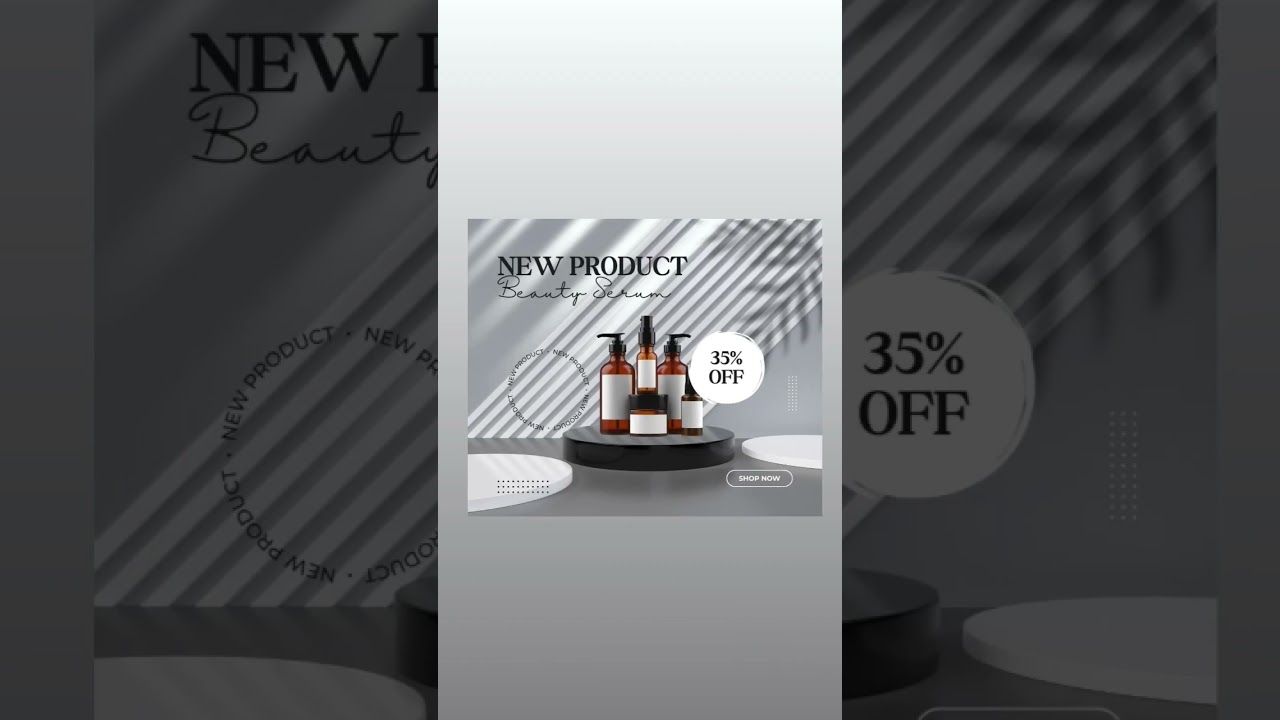 cosmetic products poster 