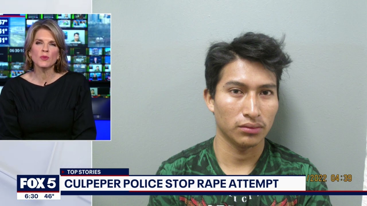 Rape attempt stopped by police after 911 hang-ups led them to attacker in Culpeper, officers say