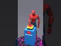 Spider man VS Hulk 🙀| Will hulk survive this press damage? #spiderman #hulk