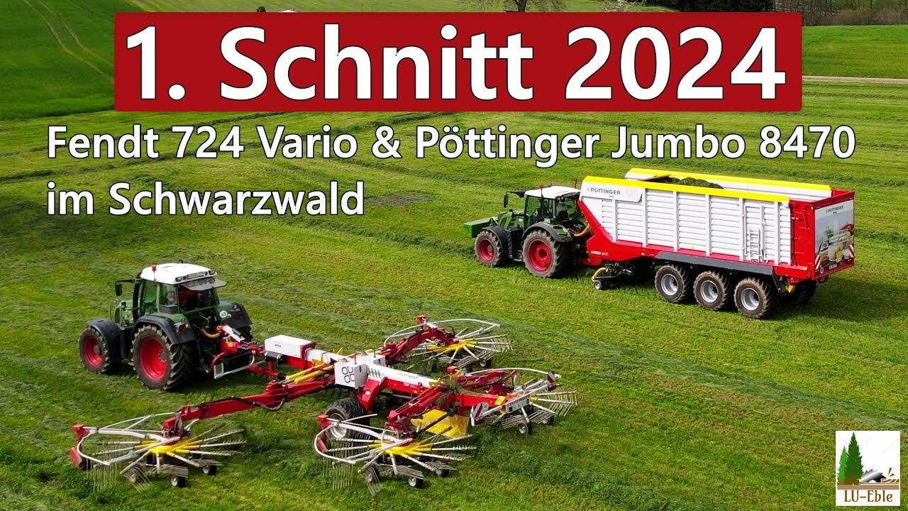 Gras 2024 : X.Schoonbroodt / Fendt 930 \u0026 Bergmann Shuttle 510K / Brandnew / Gras silage / JCB 435S