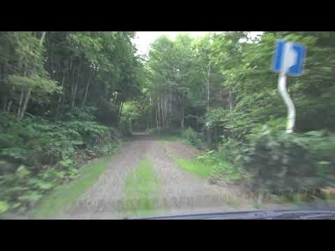 北海道道1055号紋別興部線(1080p 車載動画 砂利道ドライブ Part1):道道766号交点~住吉幹線道路交点[ 紋別市 興部町
