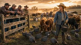 They Laughed When She Turned 200 Guinea Fowl Loose With Her Cattle — Until The Tick Plague of 1978