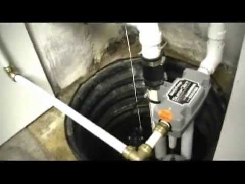 pump sump backup