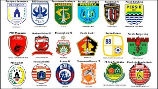 18 Klub peserta liga 1 2020, JULUKAN klub liga 1 2020, dan LOGO 18 Klub Liga 1 INDONESIA MUSIM 2020