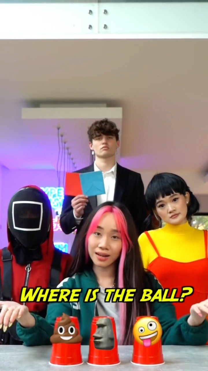 Where is the ball? / XO TEAM TikTok #shorts #tiktok #squidgame