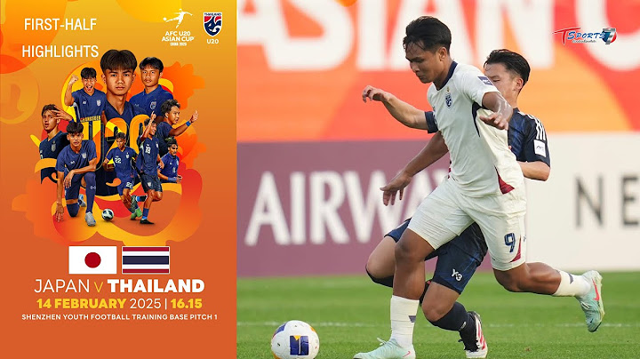 ครึ่งแรก ทีมชาติญี่ปุ่น VS ทีมชาติไทย | HIGHLIGHTS | ฟุตบอลชิงแชมป์เอเชีย U20 | 14ก.พ.68 |T Sports 7