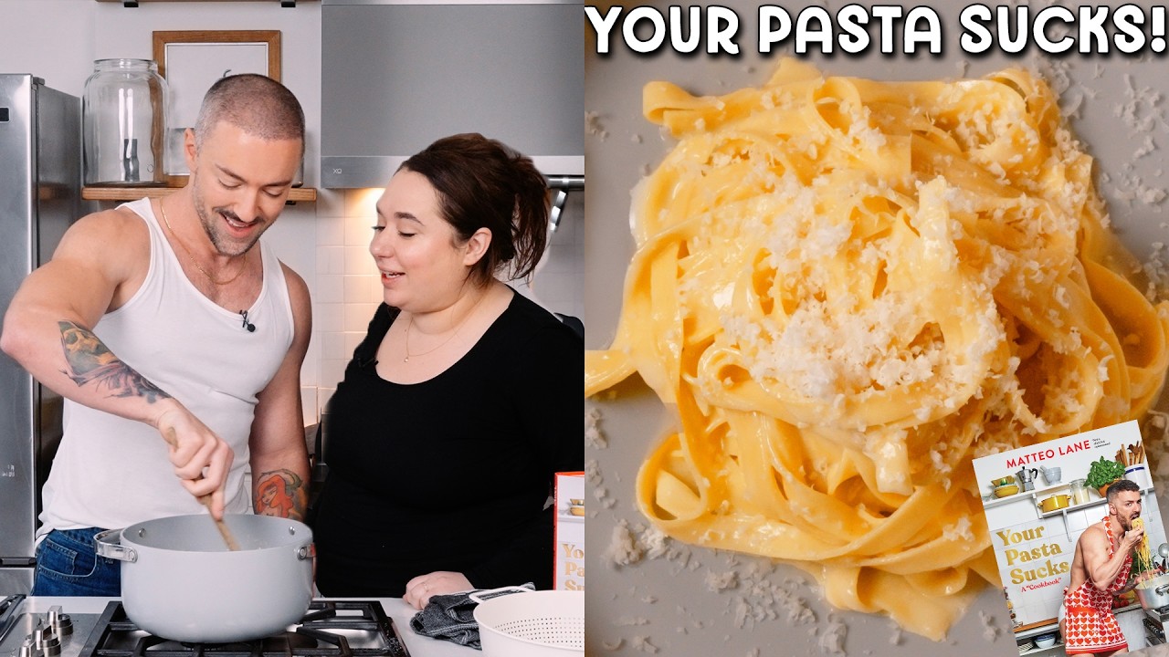 Liza Treyger Learns How Italians Really Make Alfredo | Your Pasta Sucks with Matteo Lane