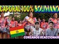 COREANOS REACCIONAN AL 2DO ENCUENTRO MUNDIAL DE CAPORALES 100% BOLIVIANO !