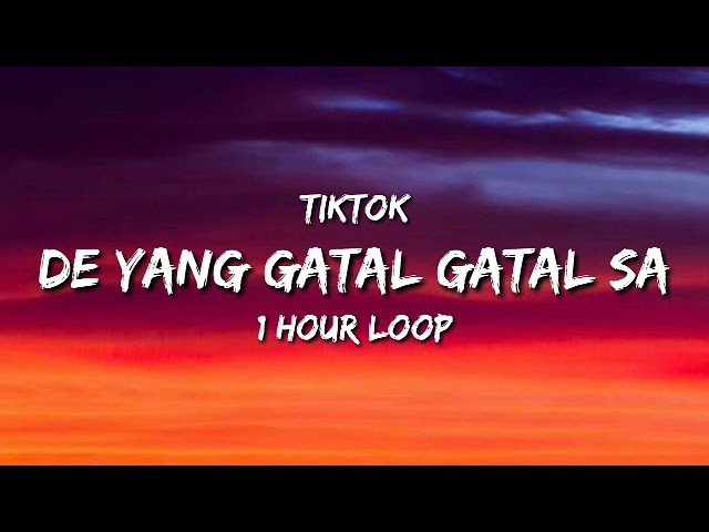 De Yang Gatal Gatal Sa - ( 1 Hour Loop) Tiktok Song class=