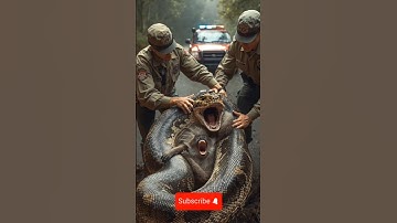 melespakan monyet dari lilitan ular #shorts #monkey #snake