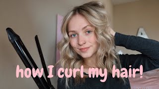 HOW TO USE A CURLING IRON WITH A CLAMP! screenshot 3