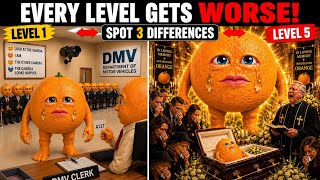 EVERY LEVEL GETS WORSE! | SPOT 3 DIFFERENCES 👀