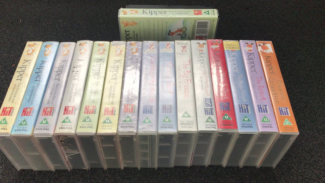 Kipper Vhs Lot Dvd