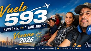 JetBlue Flight 593 | Newark, New Jersey to Santiago, Dominican Republic | Summer 2026