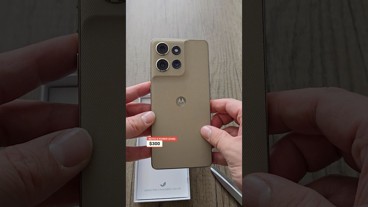Unboxing Motorola’s New $300 Moto G Power (2026)