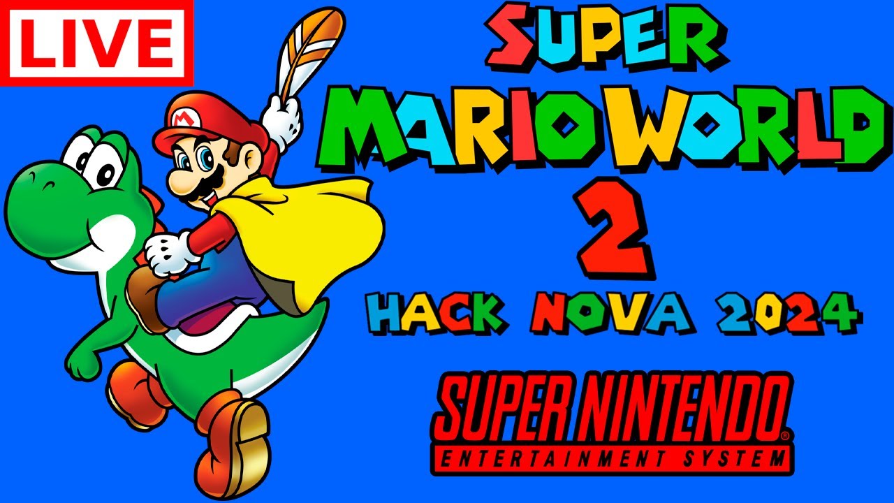 🍄SUPER MARIO WORLD 2 HACK NOVA 2024 VERY HARD 3