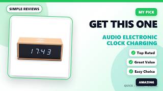 Audio Electronic Clock Charging Smart Digital Review — Useful For Pet Owners?