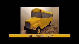 Bus Pinata - DIY - Pinata - Bus