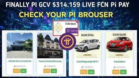 PI NETWORK UPDATE 2025: PI NETWORK GCV $314,159 LIVE! FCN Mart PI PAY Marketplace Confirmed