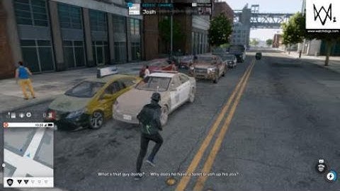 Questionable dialogue from Josh (WATCH_DOGS 2)