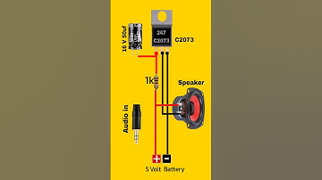 5 Volt Amplifier kaise बनाएं || Mini audio amplifier banaen #amplifier #viral #electronic #shorts
