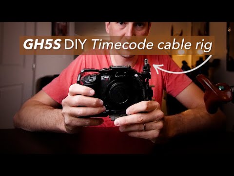 NEW! GH5S Timecode cable DIY RIG