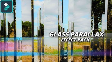 FILMORA 9 |GlassParallax Effect Pack Tutorial By Filmora Video Editor.