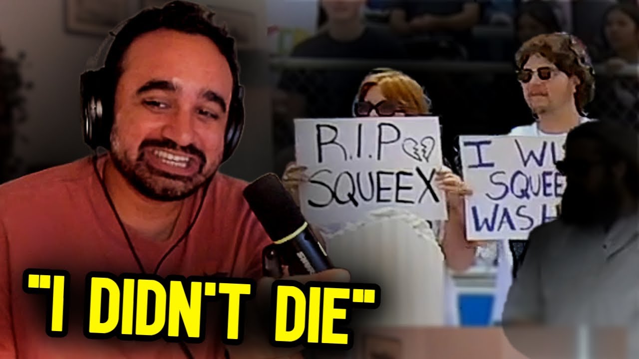 Squeex реагирует на игровые клипы Ludwig Streamer