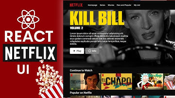React Netflix Movie App Design Tutorial | React UI Full Course for Beginners
