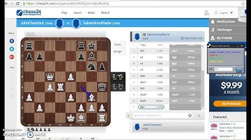 Chess bot playing bullet at Chess24.com