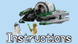 LEGO Star Wars Yoda’s Jedi Starfighter Instructions | 75360