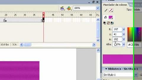 Hacer desaparecer un objeto en Flash