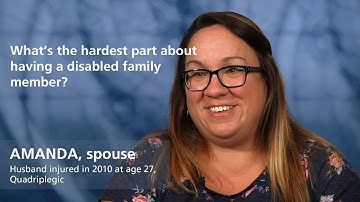 Amanda: What’s the hardest part about having a disabled family member?